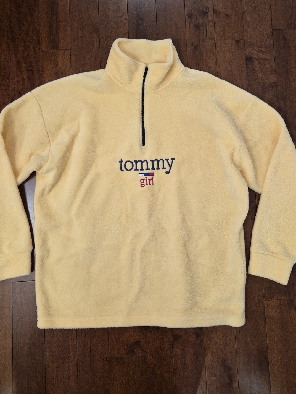 Tommy Girl by Tommy Hilfiger Sports women's half zip pullover in size medium